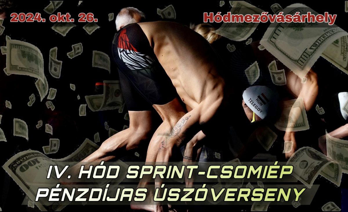 Ismét itt a Hód Sprint – CSOMIÉP Pénzdíjas Úszóverseny