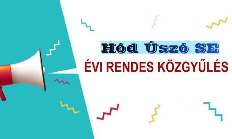 Hód Úszó SE – Évi rendes közgyűlés